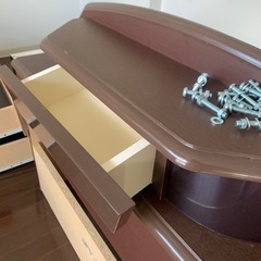 ニトリ 引き出し付きシングルベッドフレームの画像