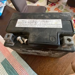 ハンターカブ用 バッテリー 上がり品 ジャンク扱いの画像