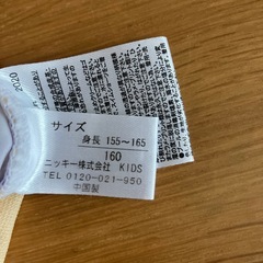 女の子用水着  160センチの画像