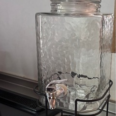 【募集中】キャプテンスタッグ ガラスドリンクサーバー 6L スタンド付の画像