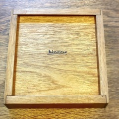 木製トレー　大小２枚セットの画像