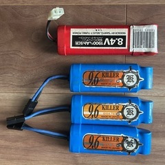 ニッカドバッテリーと充電器&放電器のセットの画像