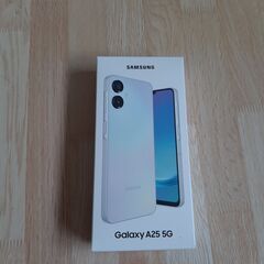 (新品）スマホ、携帯 Galaxy A25 5G　SC-53Fドコモショップ購入品の画像