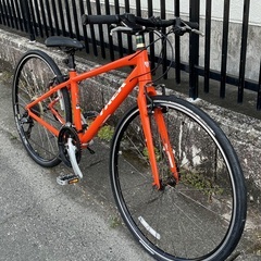 ＜整備済＞TREK  トレック・FX7.8 3X9・27段変速 オレンジ ・15インチ 38㎝の画像