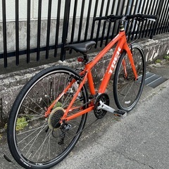 ＜整備済＞TREK  トレック・FX7.8 3X9・27段変速 オレンジ ・15インチ 38㎝の画像