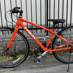 ＜整備済＞TREK  トレック・FX7.8 3X9・27段変速 オレンジ ・15インチ 38㎝の画像
