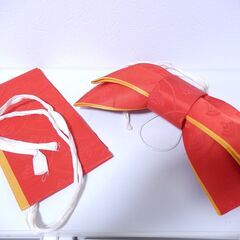 女児用 七五三 浴衣 おしゃれ帯 結び帯 子ども用 2個セットの画像