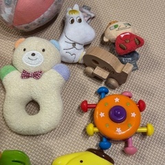 ベビーおもちゃ大量まとめ売りセット ムーミン プーさんの画像