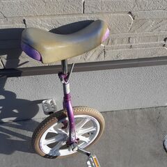 (中古）子供用一輪車の画像