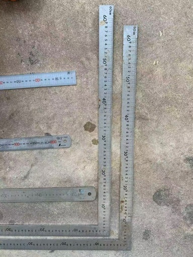 ステンレス製Ｌ尺