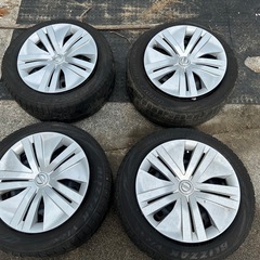 205/55R16 鉄ホイール　スタットレスタイヤ付き
の画像