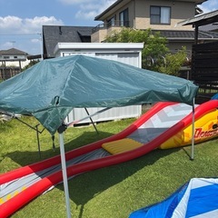 日除タープの画像