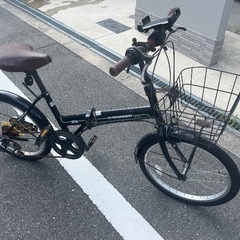 20インチ　折りたたみ自転車　の画像