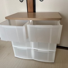 アイリスオーヤマ 木天板 チェストの画像