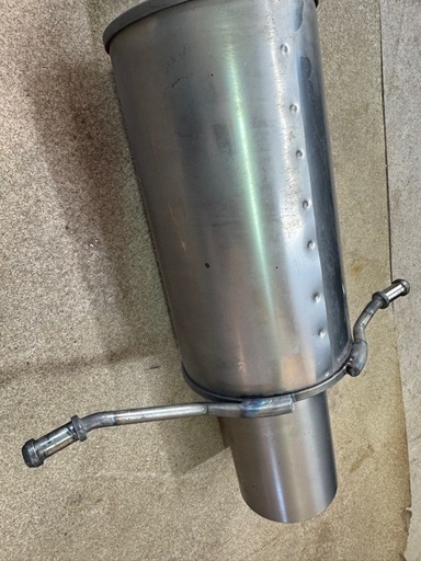 s204 GDB 限定車　インプレッサ　純正OP チタンマフラー s204 GDB 限定車インプレッサ純正OP チタンマフラー (PS) 下館のパーツ