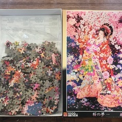 ジグソーパズル「桜の夢」未確認の画像