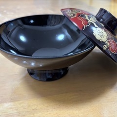 【未使用品】会津塗　吸椀5個の画像