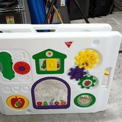 0824-008 日本育児 ベビーサークル はらぺこあおむし　※部品不足の画像