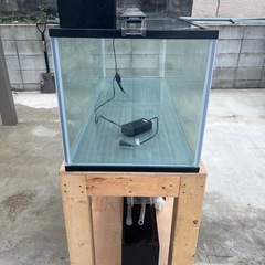 120cm水槽、水槽台、道具まとめての画像