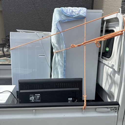 冷蔵庫洗濯機搬入