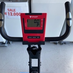 エアロバイク　【美品】STEADYフィットネスバイク　ダイエット　健康維持　サイクリング　小倉北区の画像