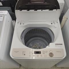 リユースのサカイ東金店 シャープ 洗濯機 21年製 6.0kg TJ14119の画像