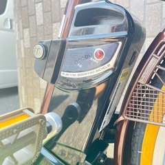 【受け渡し決定】電動自転車 チャイルドシート付き   の画像