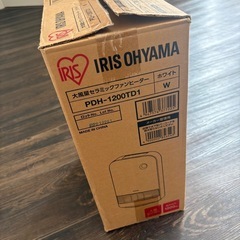 IRIS OHYAMA ファンヒーターの画像