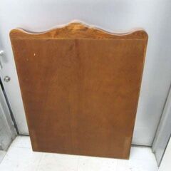 アンティーク調 ミラー 横幅79cm 高さ101.5cm 木枠 ブラウン系 中古 鏡 苫小牧西店の画像