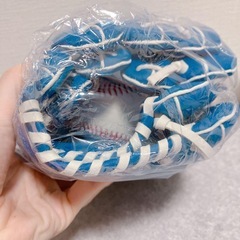 【✨新品✨】野球グローブ 軟式 キャッチボール3点セット グローブ 子供 親子セット ブルーの画像