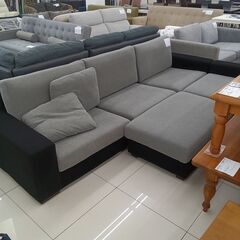 ★リユースのサカイ日立店★HJ7505  3人掛けソファ グレー H77×D135×W282 クリーニング済み の画像