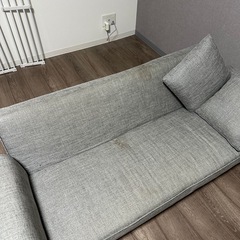 3人掛けソファベッドの画像