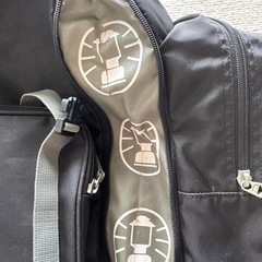 小学生　修学旅行　リュック　バッグ　Coleman 黒の画像