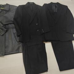 メンズ コート スーツ 上下 2セットの画像
