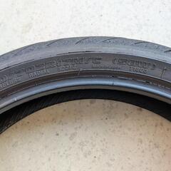 【残り溝大】　大型二輪フロントタイヤ　120/70ZR17M/C（58W）　BATTLAX　S22Fの画像