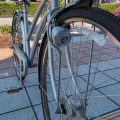 シティサイクル 27インチ  3段変速  整備済の画像