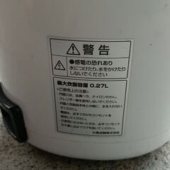 1合炊き炊飯器の画像