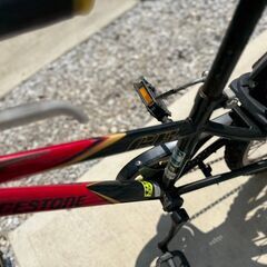 【実車確認歓迎】ブリヂストン クロスファイヤーJr 22インチ 自動点灯ライト搭載MTBの画像
