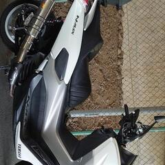 NMAX125ABSカスタムブルーコアエンジン！自賠責1年付き！インジェクションスクーターPCXシグナスリードアクシスDIOJOGトリシティビッグスクーターの画像
