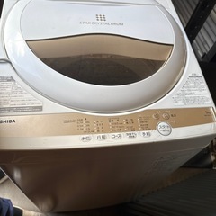 洗濯機2022製東芝5キロの画像