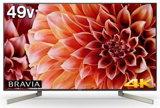 ソニー 49V型 液晶 テレビ ブラビア 4K Android TV機能搭載 Works with Alexa対応 KJ-49X9000F
