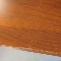 木製　パソコンデスク　机 プリンター台付きの画像