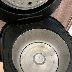炊飯器　SHARP 黒の画像