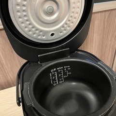 炊飯器　SHARP 黒の画像