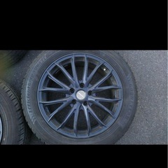 トヨタ　ハリアー　235/55R18  4本セット　アルミホイールの画像