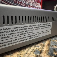 DENON AVアンプ AVC-M380の画像