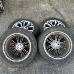 スバル アウトバック BR系 / 純正18インチ アルミホイール / 18×7J+48 / 5H PCD100の画像