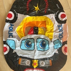 パトカー　浮き輪　子供用　の画像