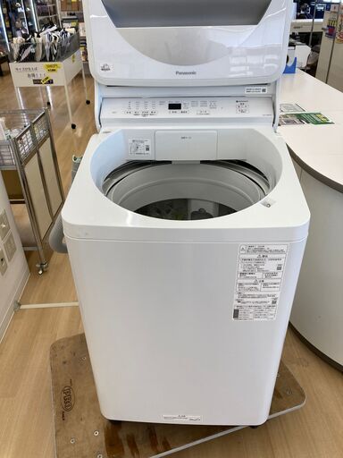 A-018【リユースのサカイ野々市店】洗濯機 パナソニック NA-FRA80H8 2020年製 ※クリーニング済み/当店6ヶ月保証