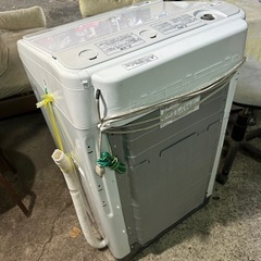 日立 全自動洗濯機 洗濯容量8kg ホワイト ビートウォッシュ BW-V80G W 本体幅57cm つけおきプラス 大流量ナイアガラ ビート洗浄の画像